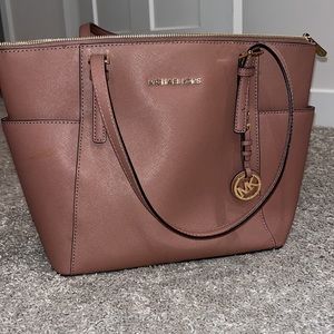 Michael Kors tote bag, royal pink